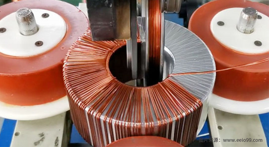 環(huán)形變壓器鐵芯繞線(xiàn)圖