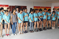 圣元電器早會(huì)士氣展示