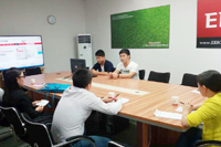 師范?？茖W(xué)院老師走訪圣元電器