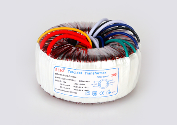 200W環(huán)形變壓器（220V單相變壓器接地線(xiàn)帶靜電屏蔽變壓器）