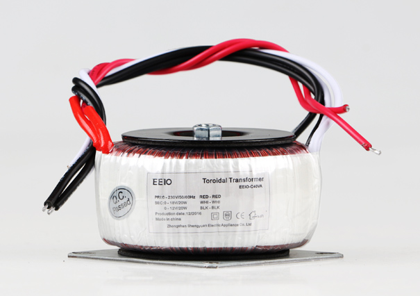 40W環(huán)形變壓器 230V/18V-12V（環(huán)形變壓器如何判斷是升壓還是降壓？）